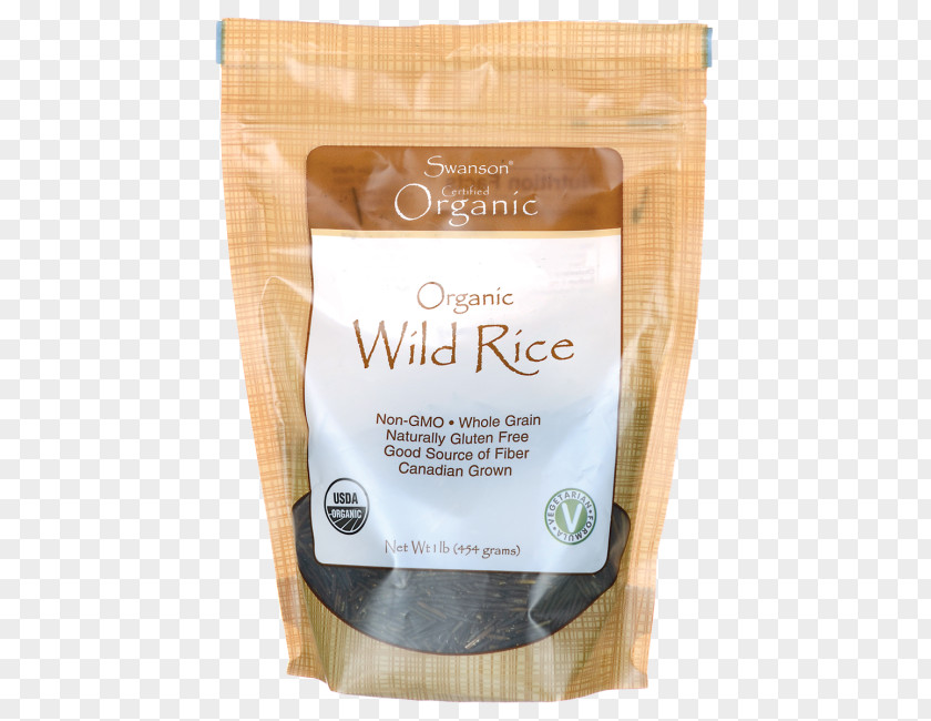 Rice Organic Food Swanson Health Products Wild Dietary Fiber PNG