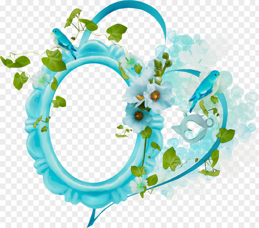 Turquoise Aqua Music Cartoon PNG