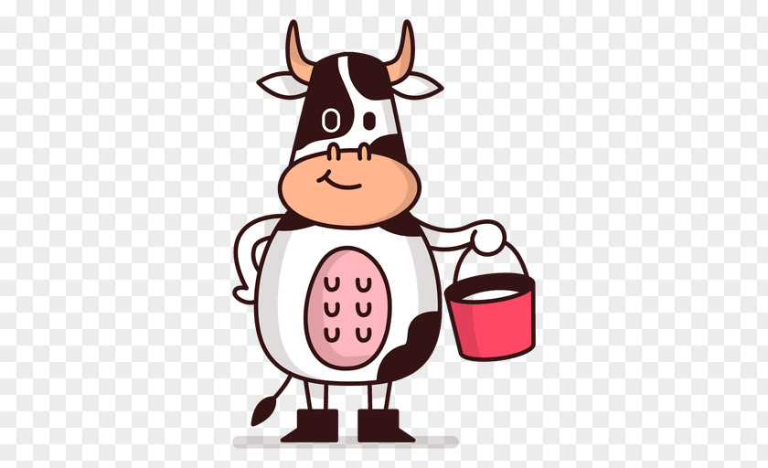 Ucket Cattle Cartoon Clip Art PNG