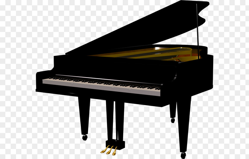 Black Piano Transparent Clipart Keyboard Clip Art PNG