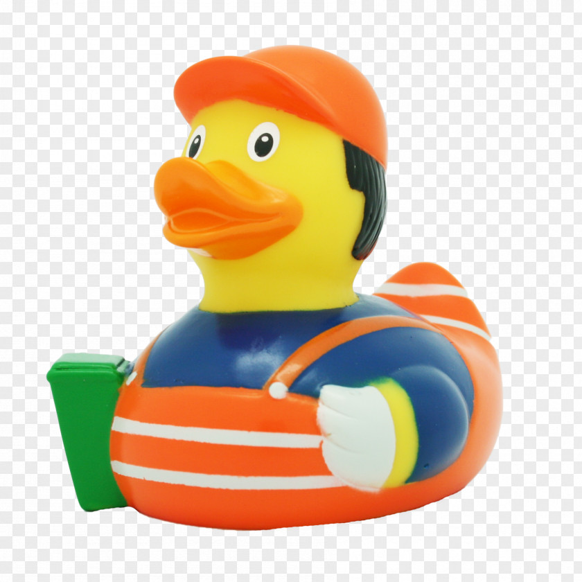 Duck Rubber Bath Toy Natural PNG