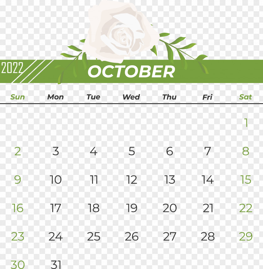 Logo Font Number Calendar Green PNG