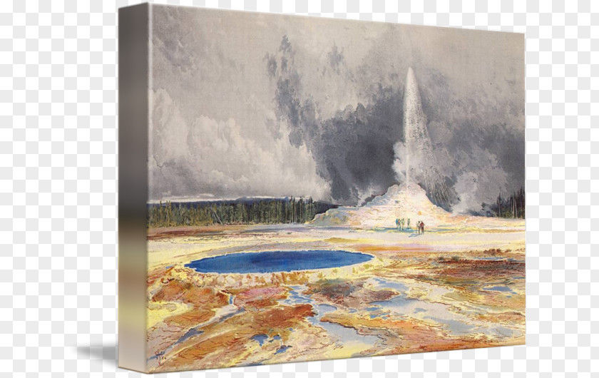 Painting Watercolor United States Saving Yellowstone Art PNG