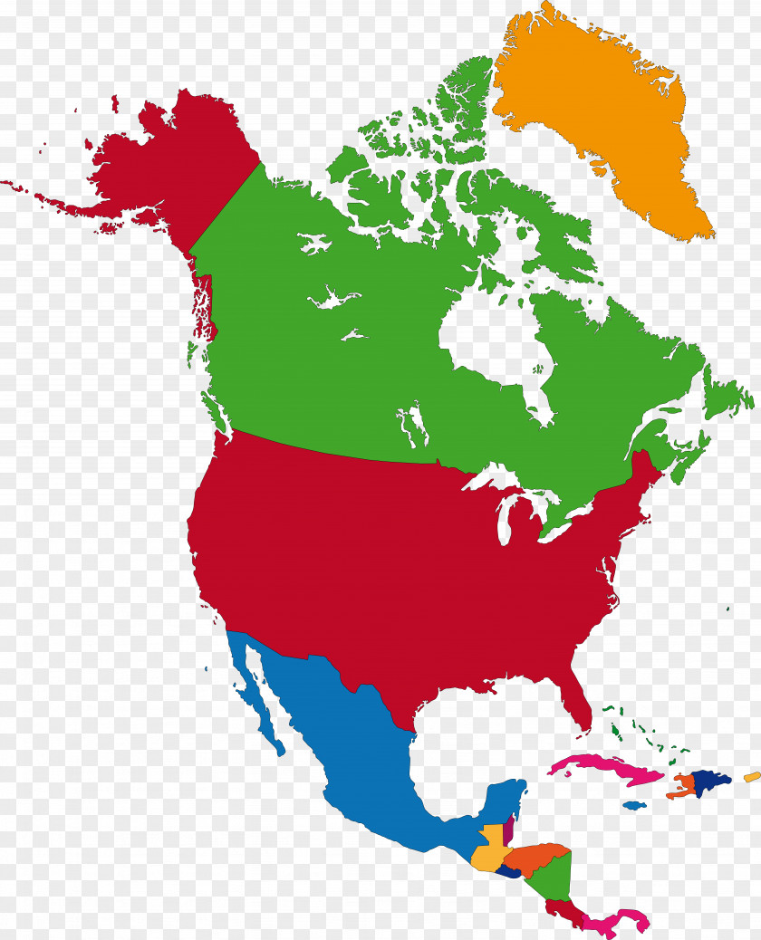 United States World Map Clip Art PNG