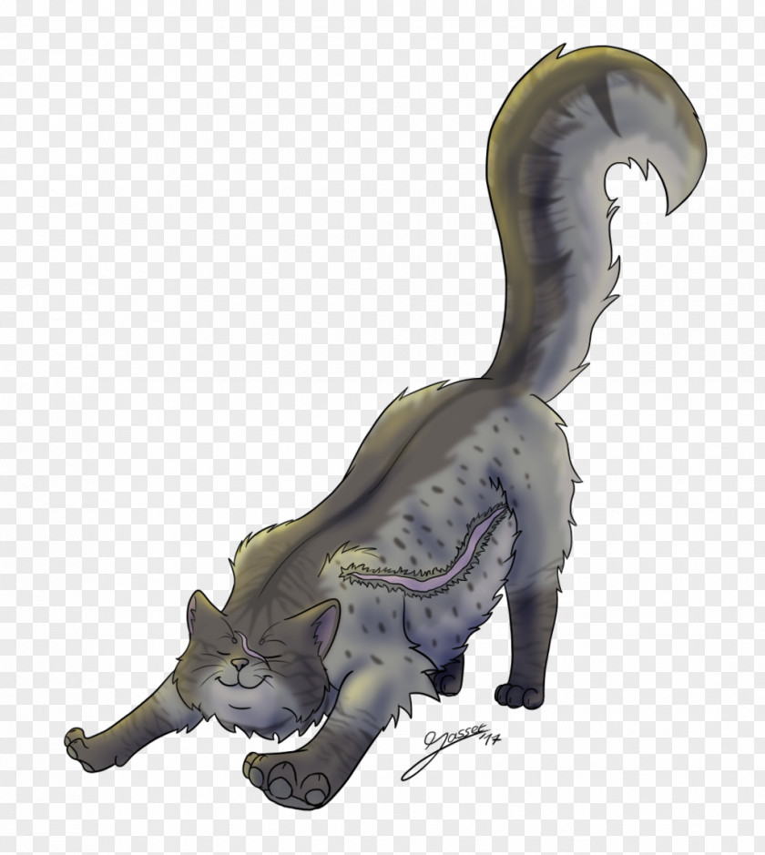 Cat Figurine Tail Jaw Animal PNG
