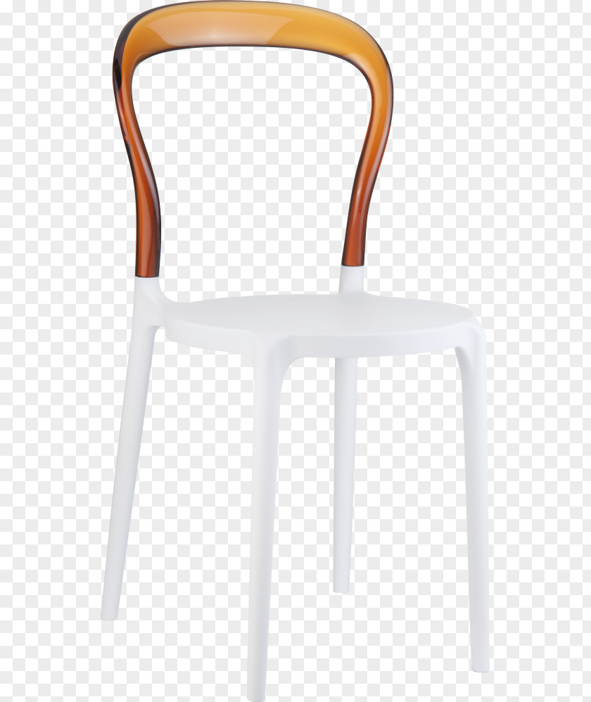 Chair Table Plastic White Color PNG