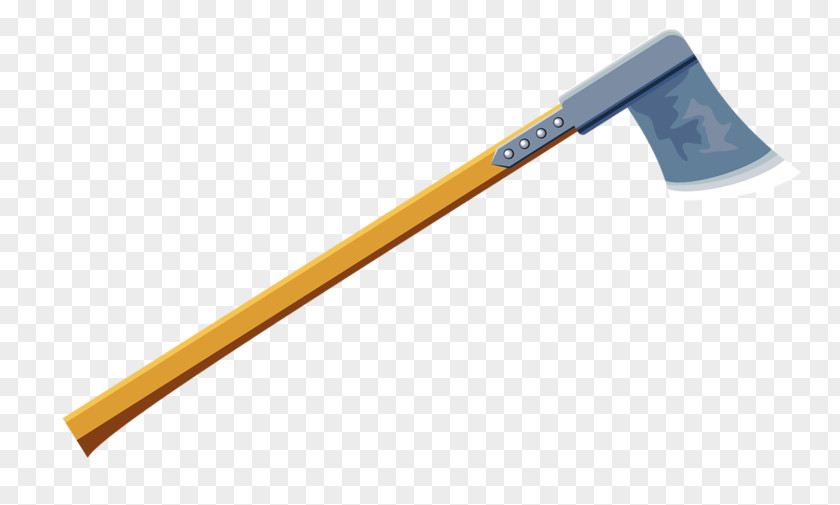 Hand-painted Ax Splitting Maul Axe Tool PNG