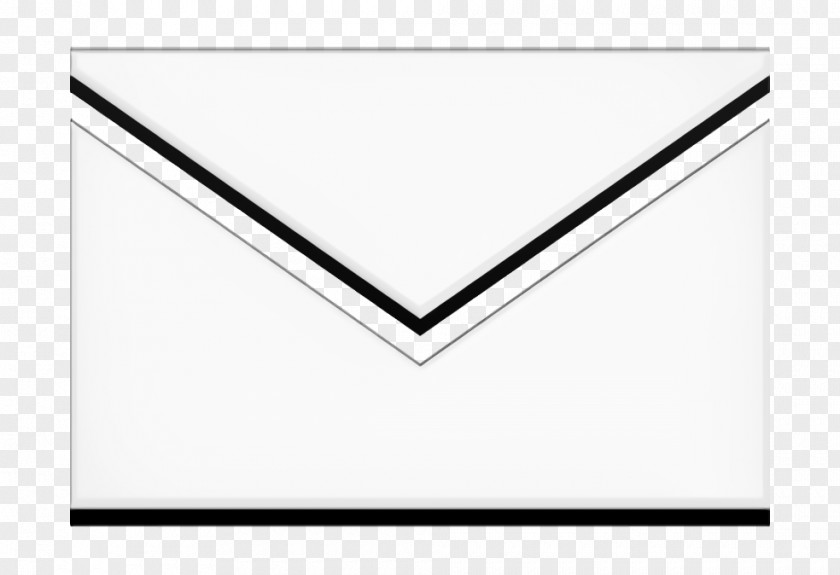 Mail Icon Message Envelope IOS7 Set Filled 1 PNG