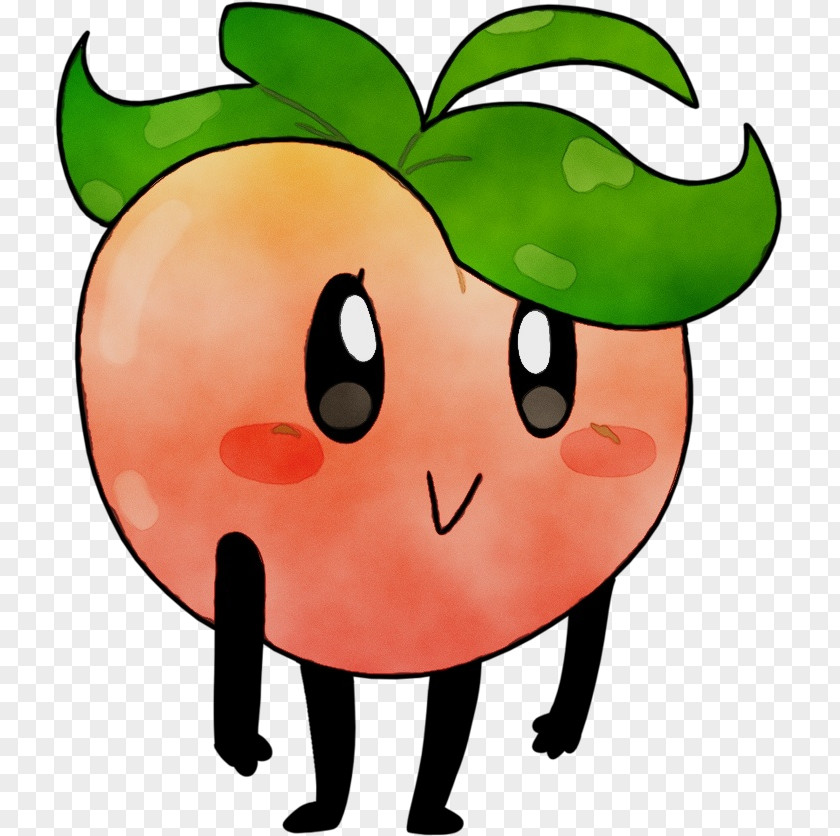 Solanum Happy Watercolor Plant PNG