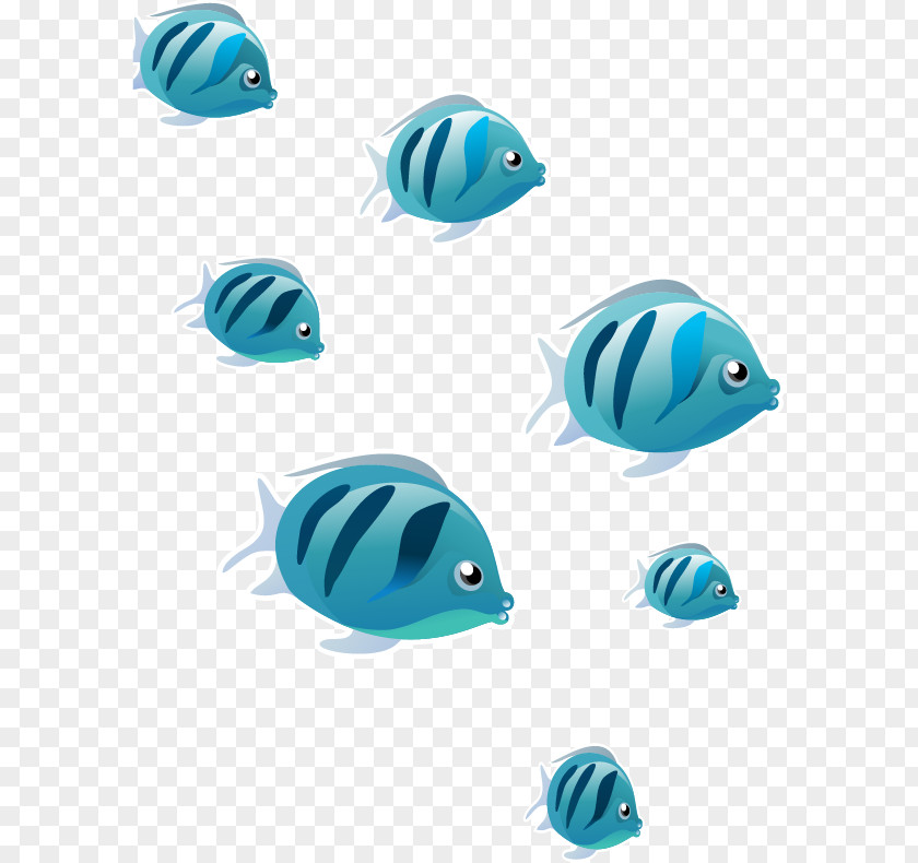 Vector Cartoon Fish Euclidean PNG