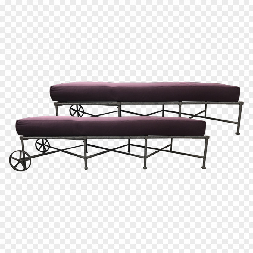 Chaise Longue Rectangle Bench PNG
