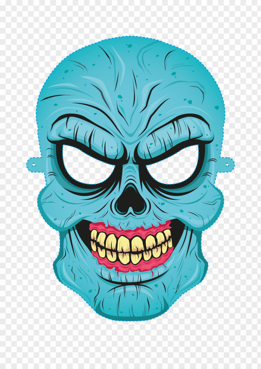 Halloween Costume Mask Euclidean Zombie PNG costume Zombie, horror mask clipart PNG