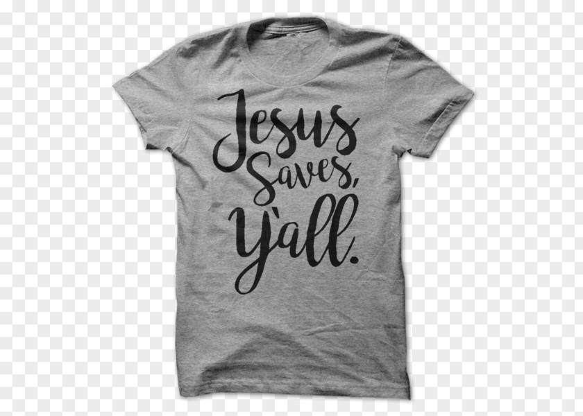 Jesus Saves T-shirt Hoodie Top Sweater PNG