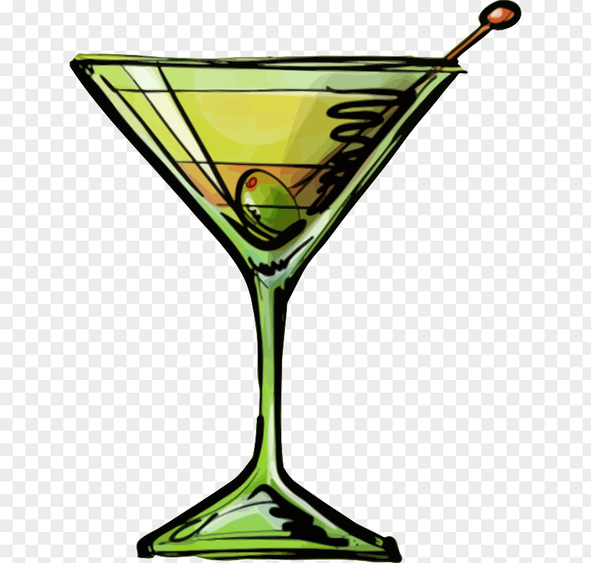 Martini Cocktail Glass Cosmopolitan Clip Art PNG