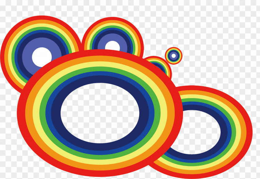 Rainbow Circle Design Photography Royalty-free Bicycle Illustration PNG