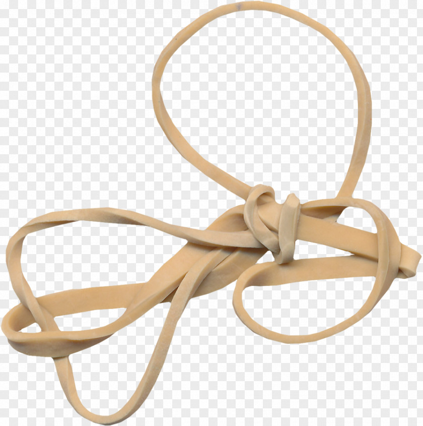 Rubber Bands Clothing Accessories Fashion Product Design Beige PNG