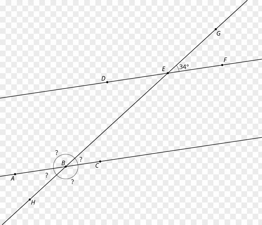 Various Angles Line Angle Point Font PNG