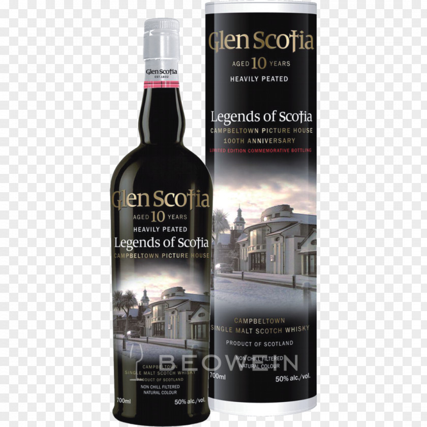 Glen Scotia Distillery Liqueur Whiskey Single Malt Whisky Liquor PNG