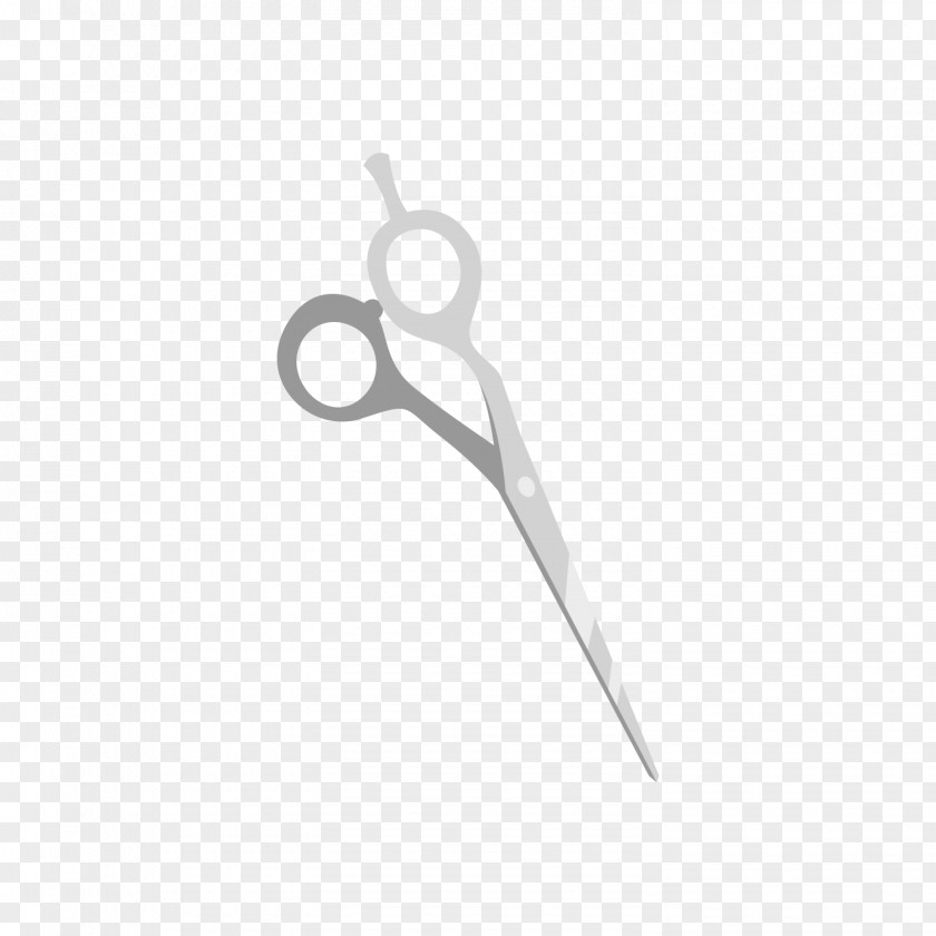 Gray Haircut Scissors Hairstyle Hair Care Barber PNG