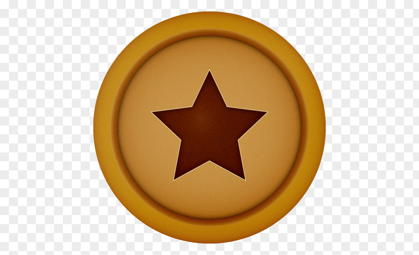 Reeder Circle Symbol Yellow PNG