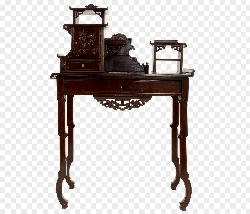 Writing Table Desk Antique PNG