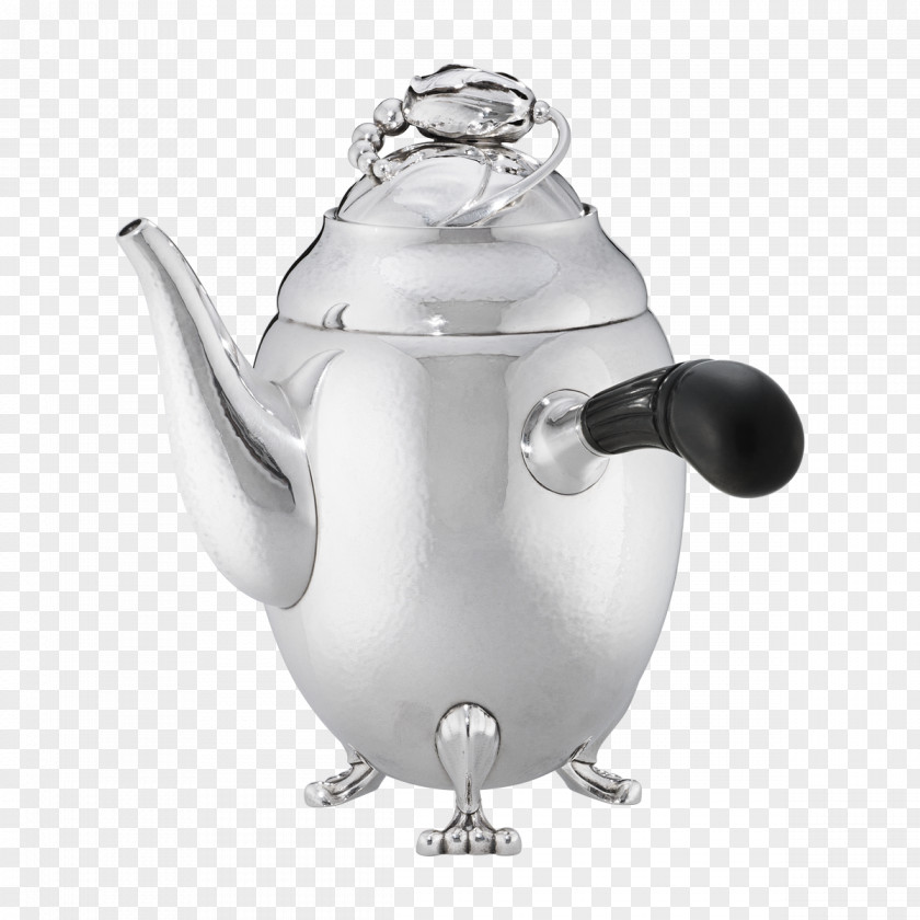 Kettle Coffee Teapot Georg Jensen A/S PNG