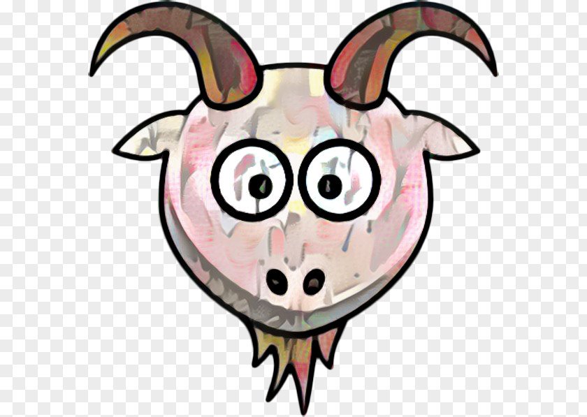 Livestock Horn Pencil Cartoon PNG