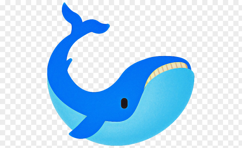 Logo Electric Blue Whale Cartoon PNG