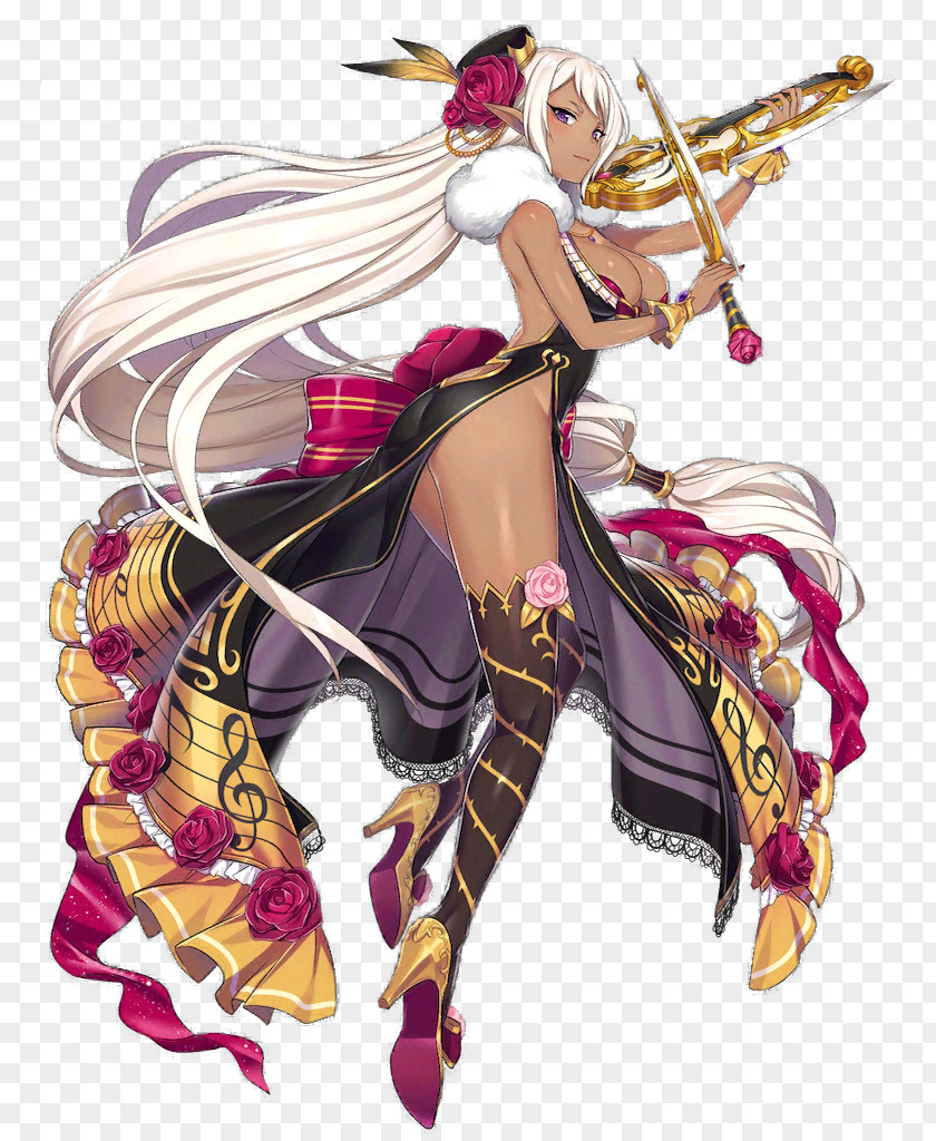 Shi White Cat Project Character Design Seiyu Female Weapon PNG