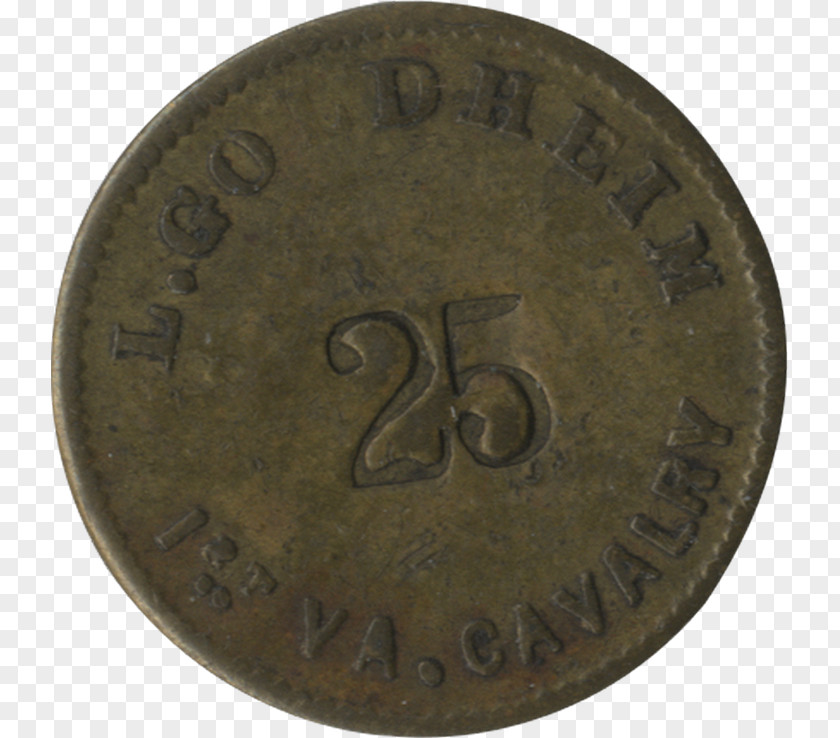 Token Coin Medal Bronze 01504 Nickel PNG