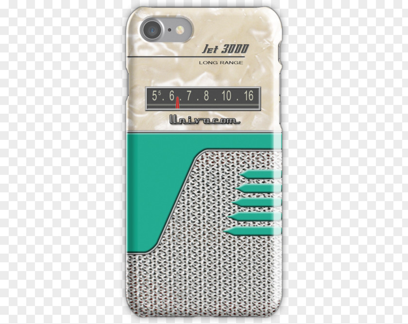 Transistor Radio Telephony Teal PNG