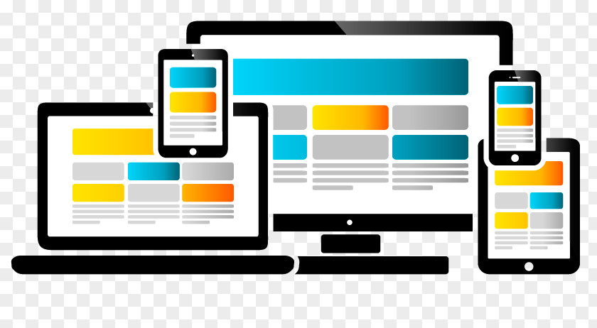 Web Design Responsive Development PNG