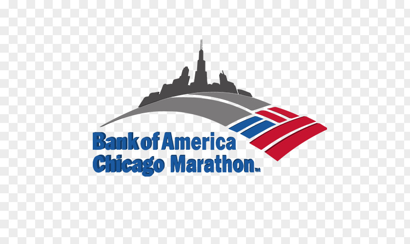 Adidas 2017 Chicago Marathon Logo Brand Bank Of America PNG