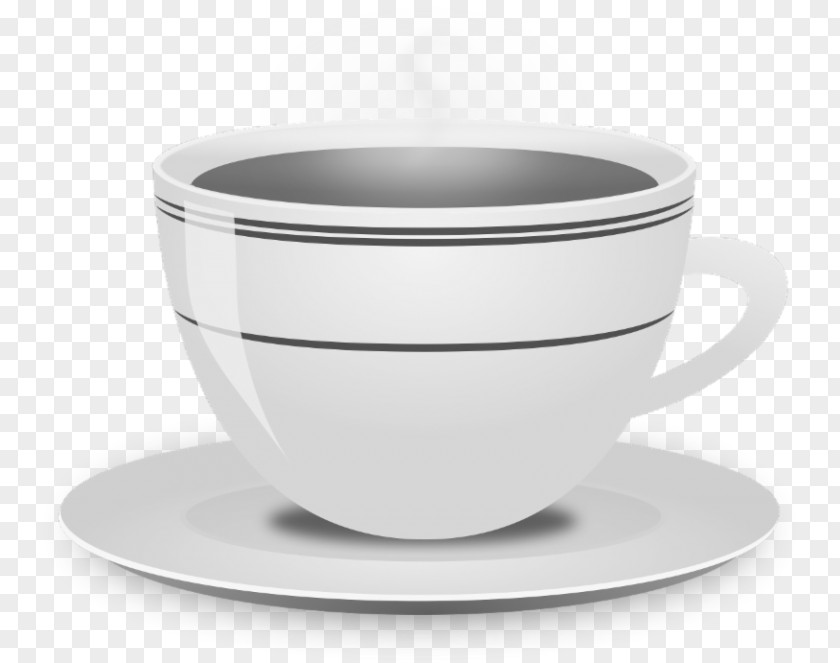 Cup Saucer Coffee Teacup Clip Art PNG