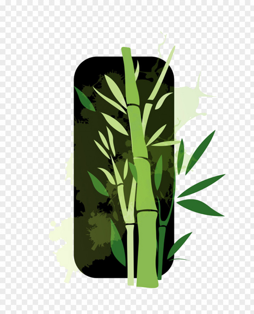 Green Bamboo Clip Art PNG
