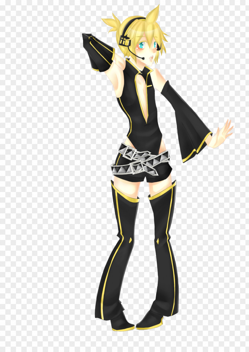 Kagamine Len Costume Cartoon Character Fiction PNG