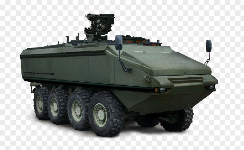 Military General Dynamics Amphibious Combat Vehicle Assault PNG