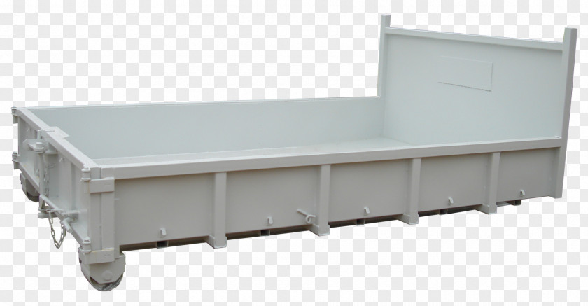 Mini Skip Side Rail Waste Betongbil Bucket PNG