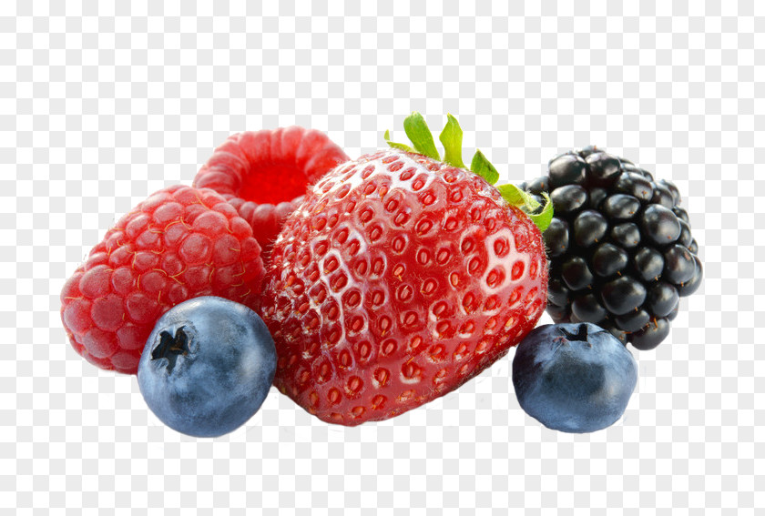 Strawberry Boysenberry Raspberry Food PNG
