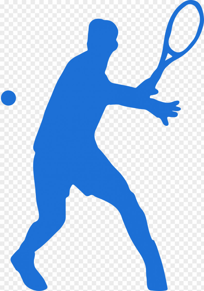 Tennis Player Sport Silhouette PNG