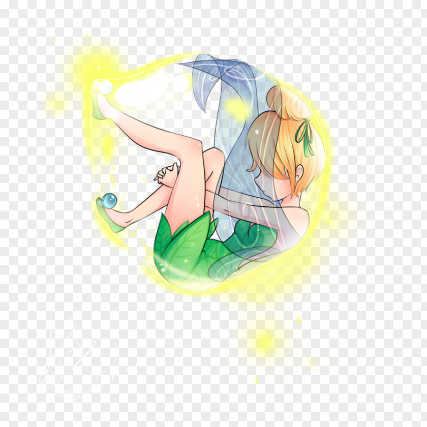 City In The Bubble Tinker Bell Disney Fairies Peter Pan Art PNG