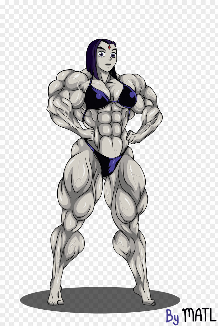 Raven Starfire Beast Boy Muscle Robin PNG