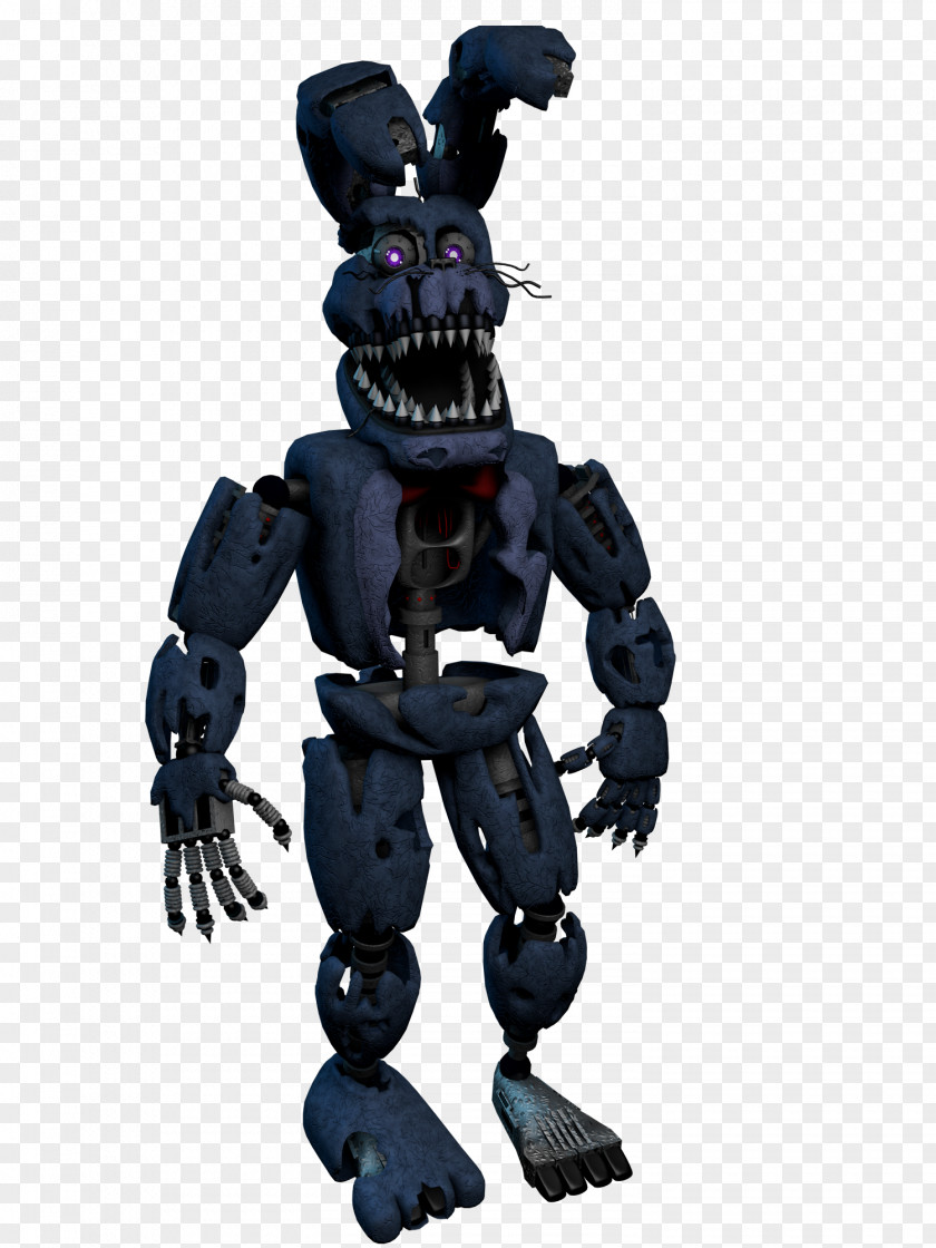 Bonnie Five Nights At Freddy's 4 Jump Scare Nightmare Drawing PNG