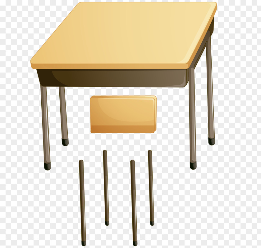 School Supplies Table Teacher PNG