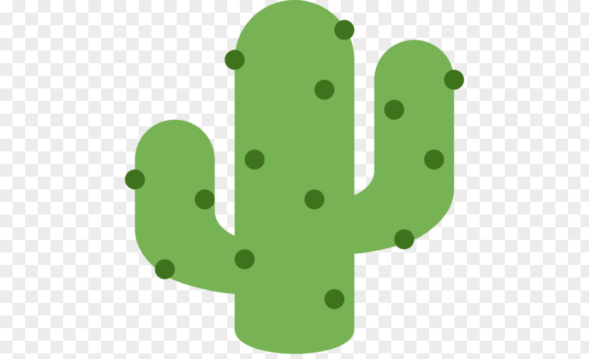 Cactus Flower Emoji Sticker PNG