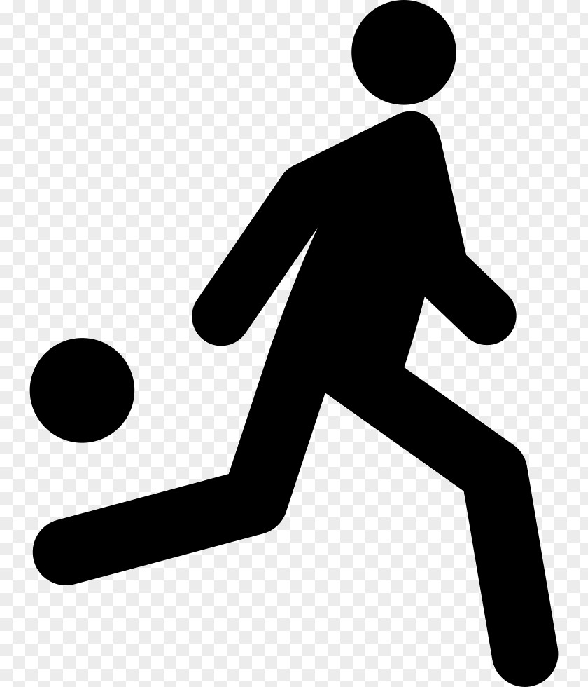 Running Icons Football Player Sports PNG