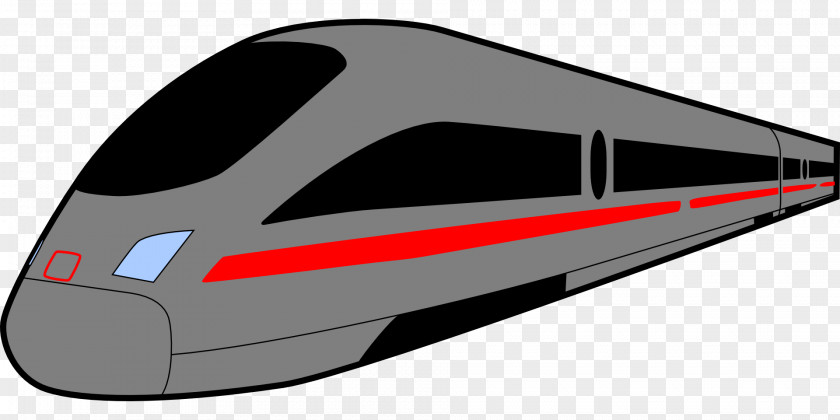Train Rail Transport Rapid Transit High-speed Clip Art PNG