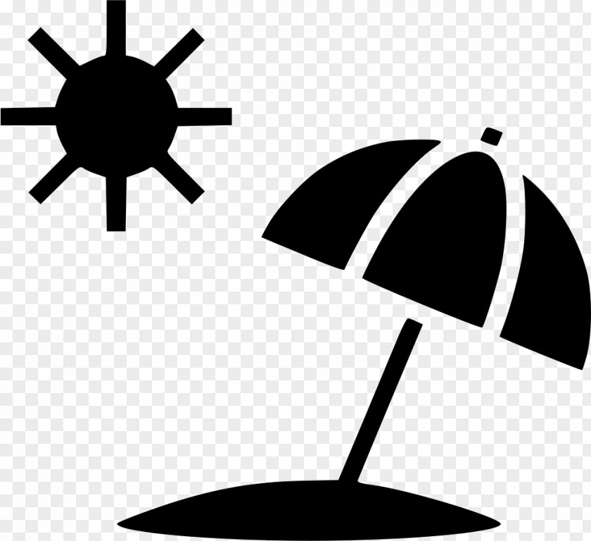 Beach Umbrella Symbol PNG