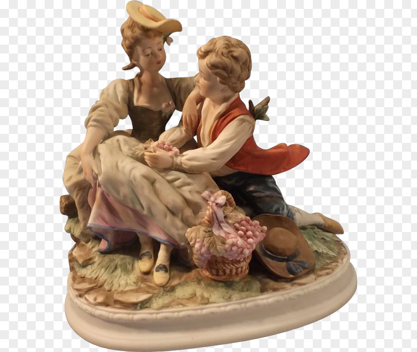 Lefton China Figurine Porcelain Painting Statue PNG