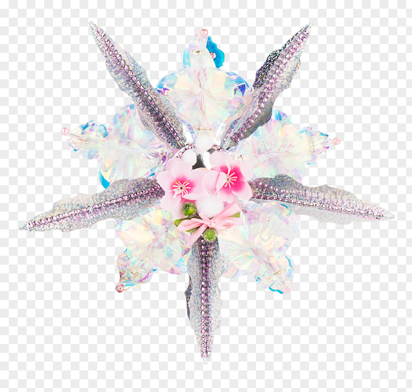 Stern Cut Flowers Pink M PNG